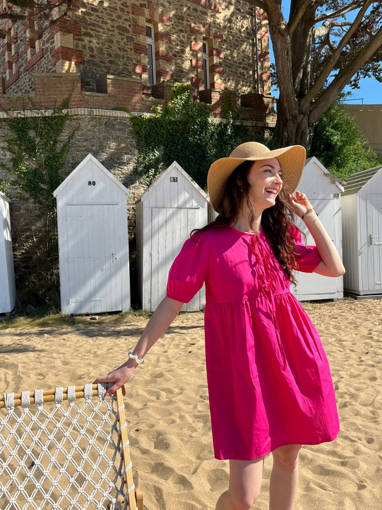 Robe barbie rose