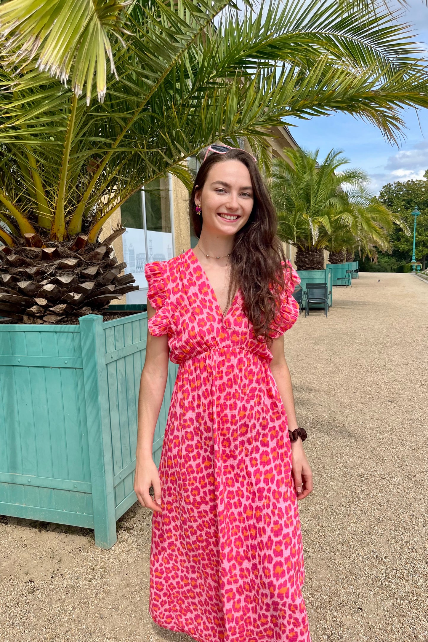 Robe Venise rose