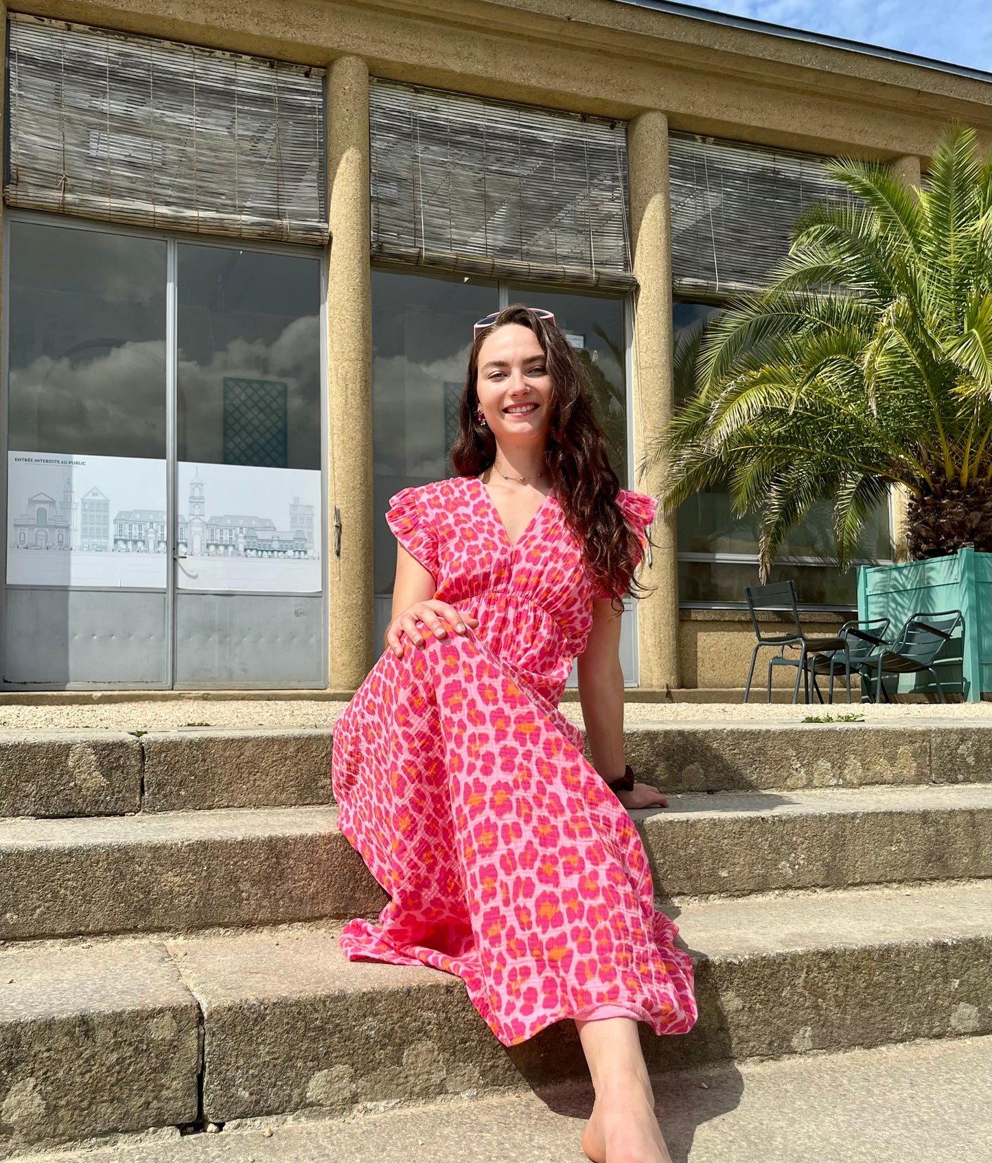 Robe Venise rose