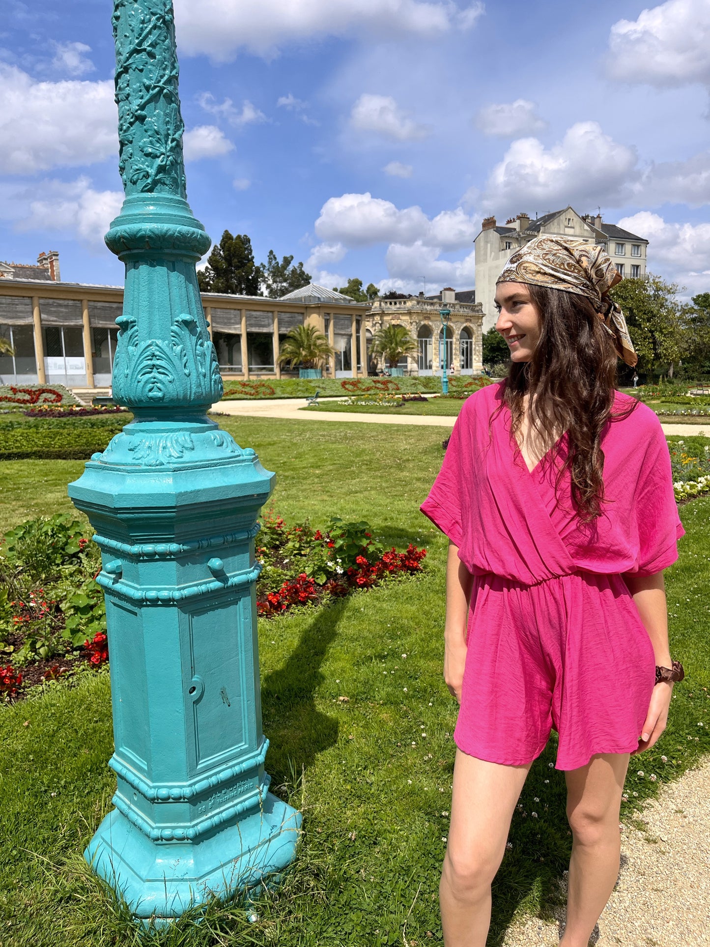 Combishort Catane fuchsia