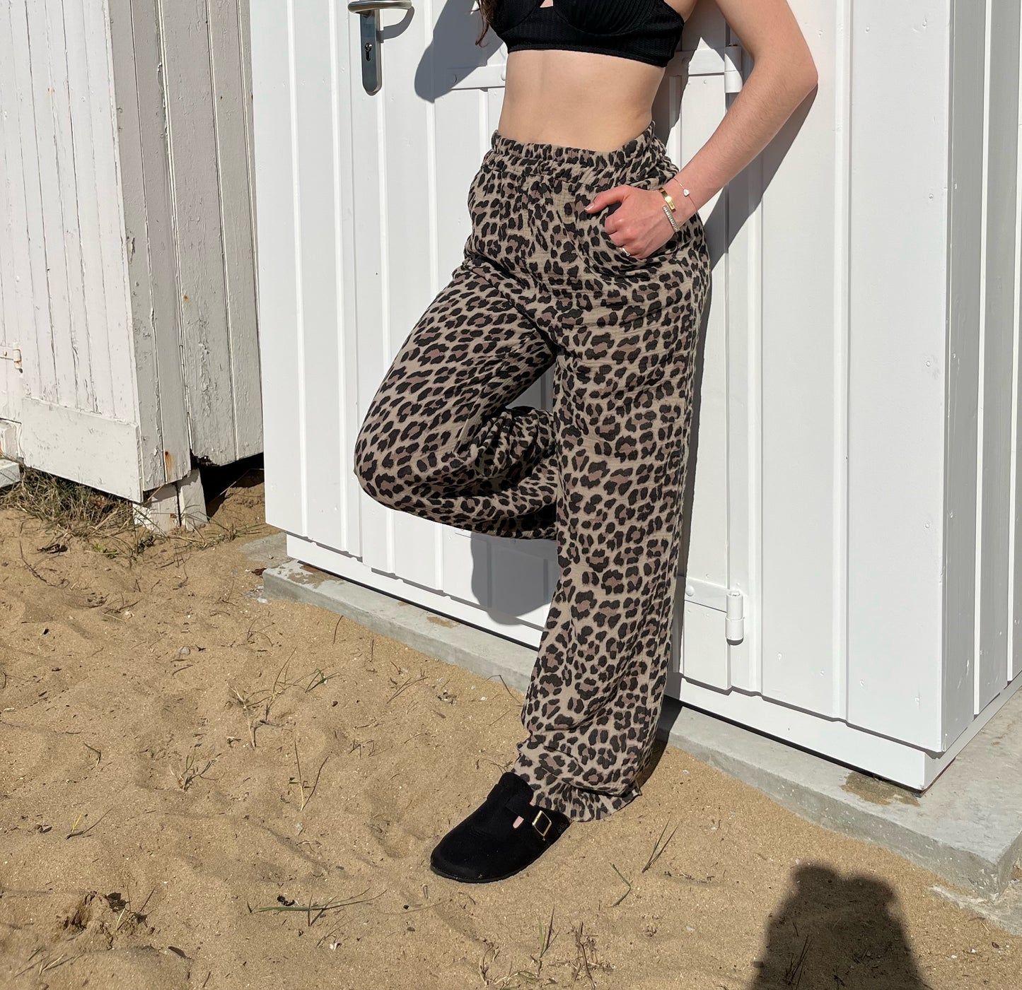 Pantalon Sandy léopard