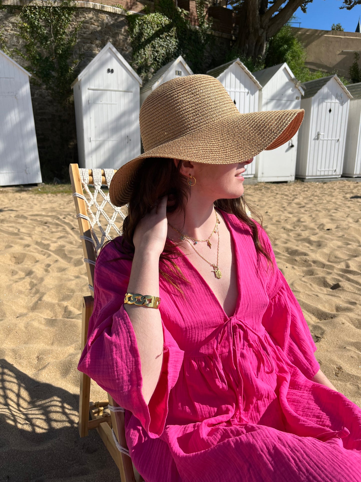 Robe Cléo rose