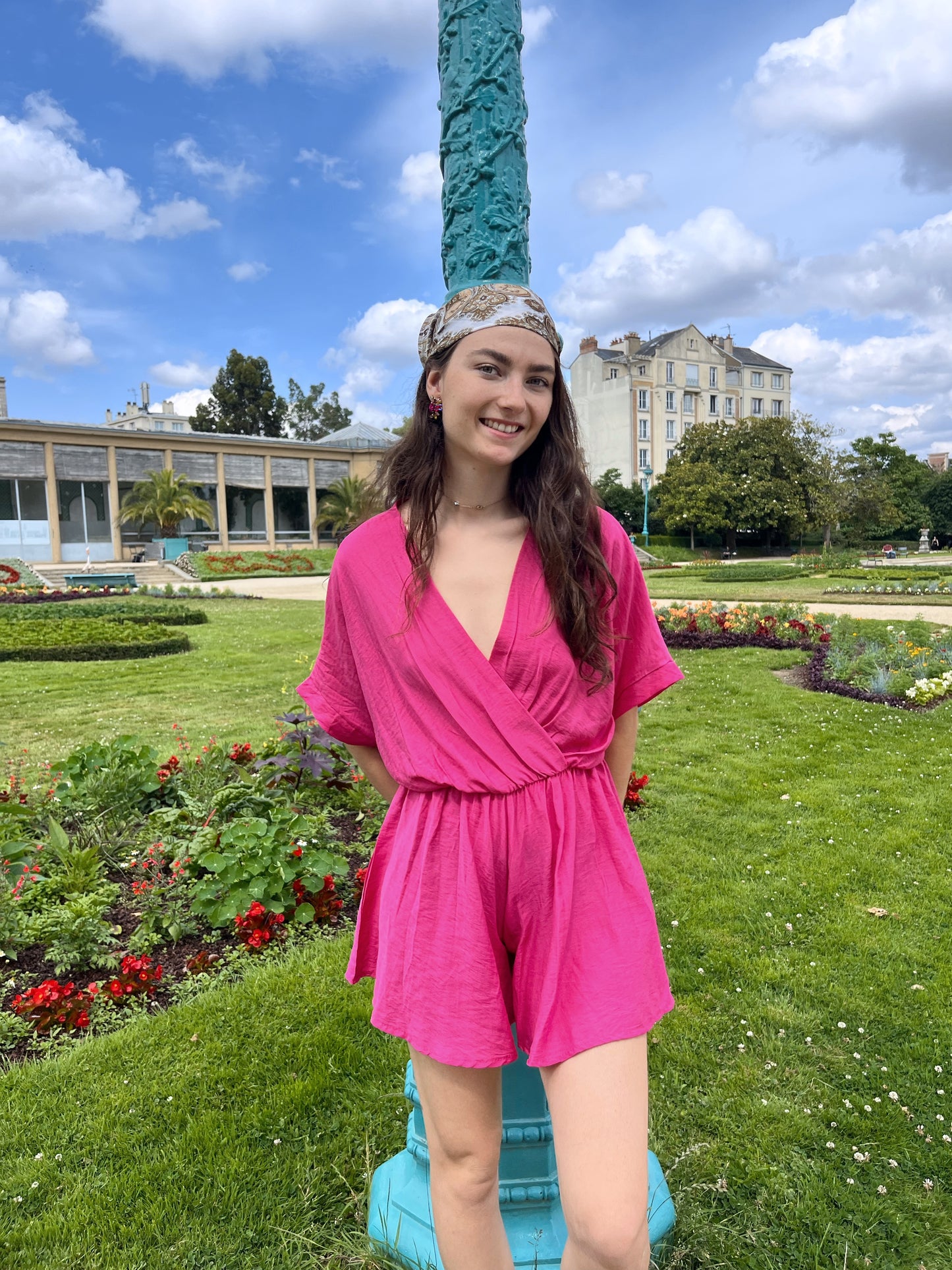 Combishort Catane fuchsia