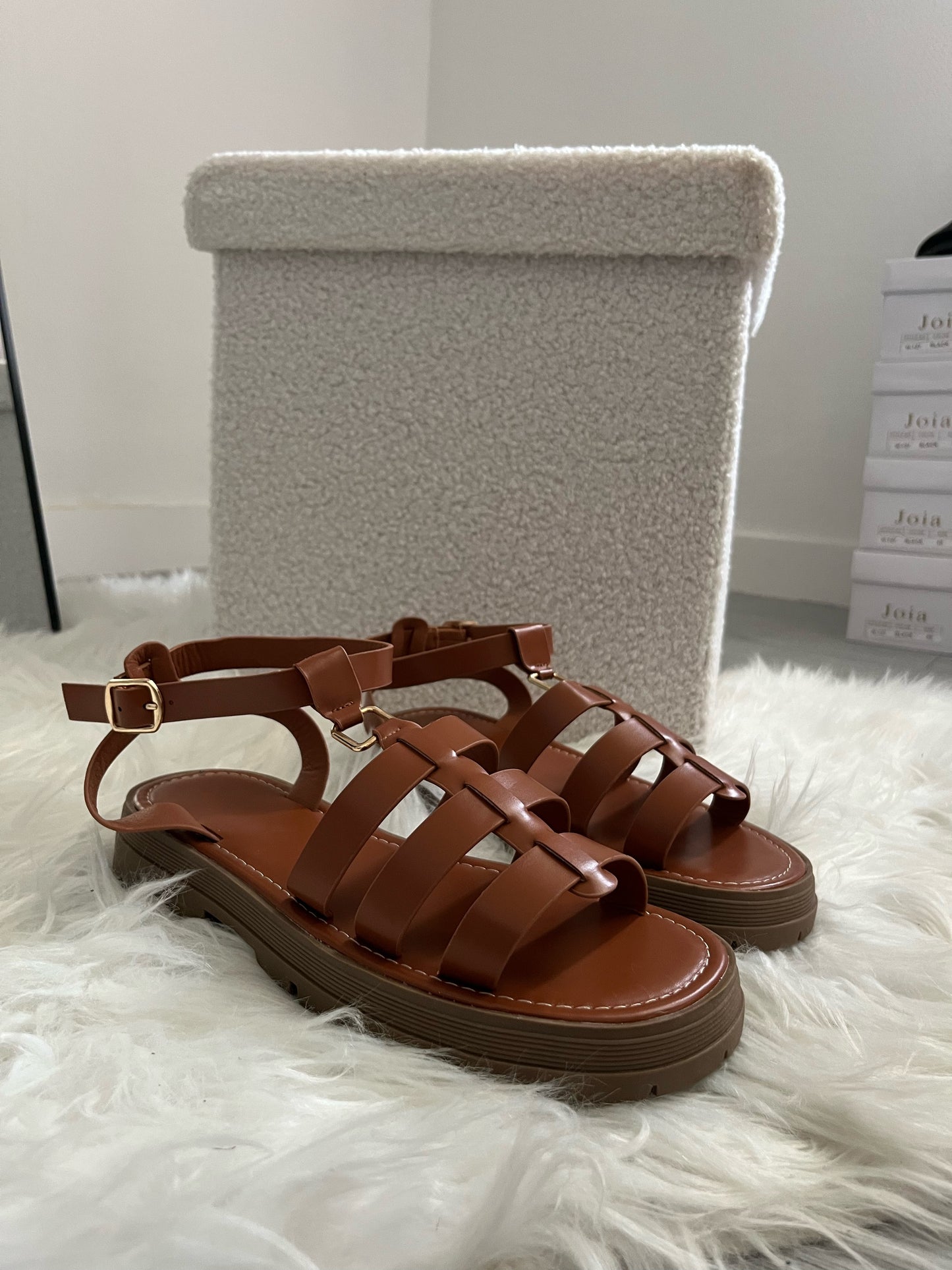 Sandales La Valette marron