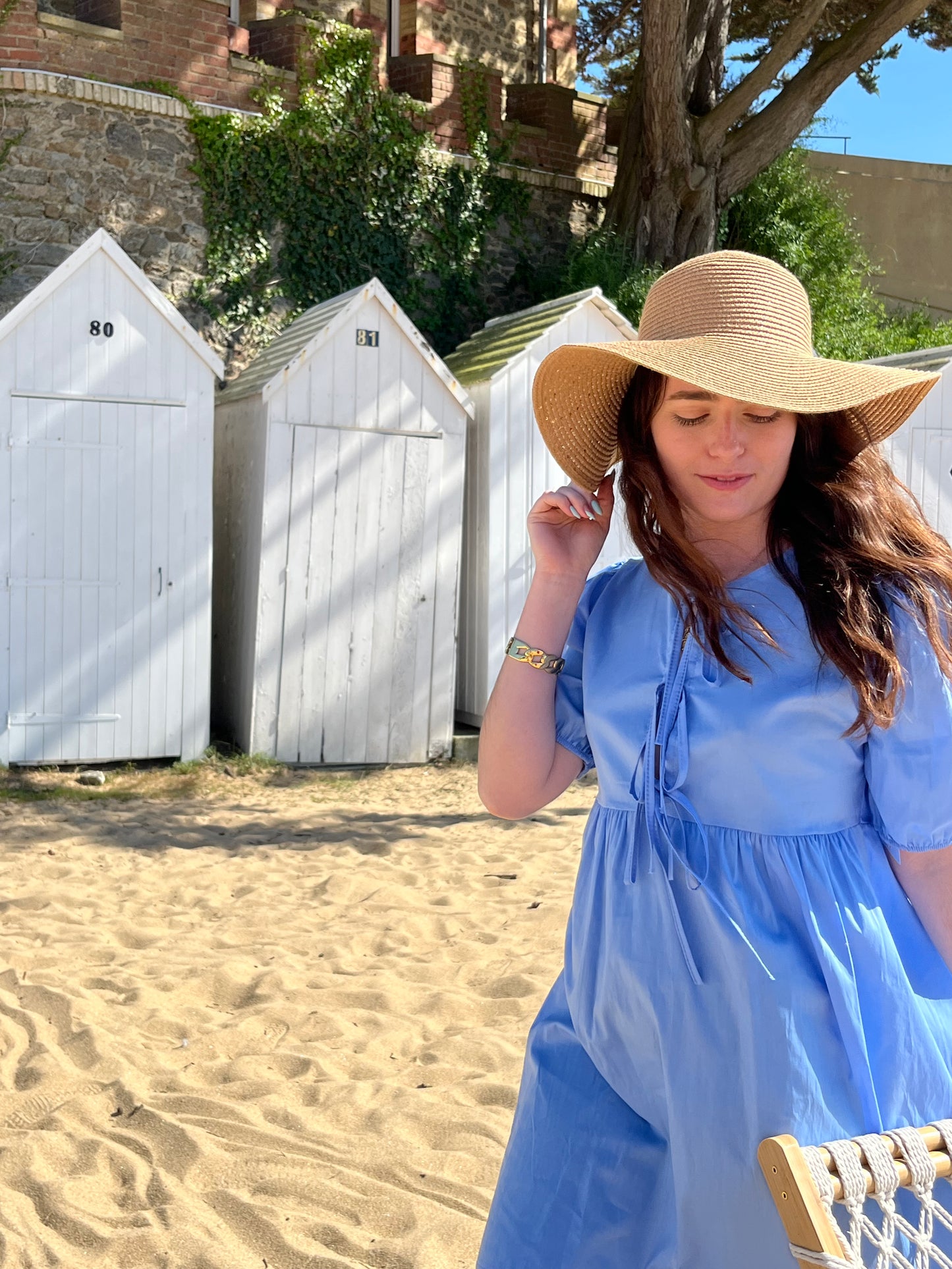 Robe barbie bleue