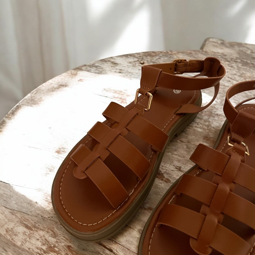 Sandales La Valette marron