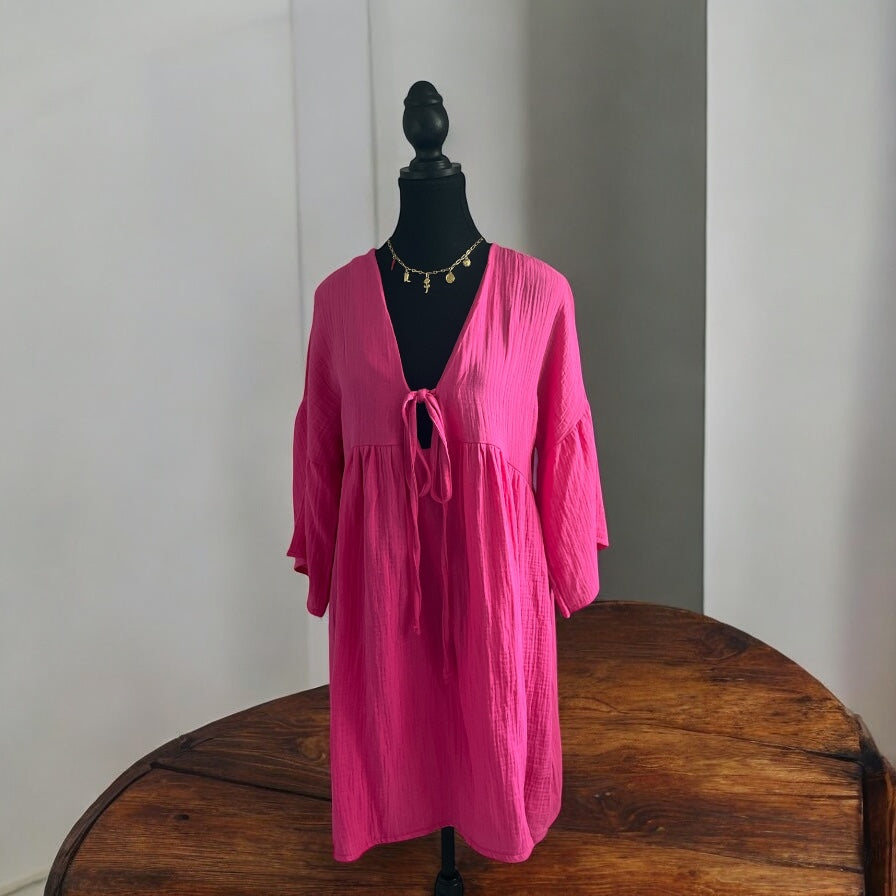 Robe Cléo rose