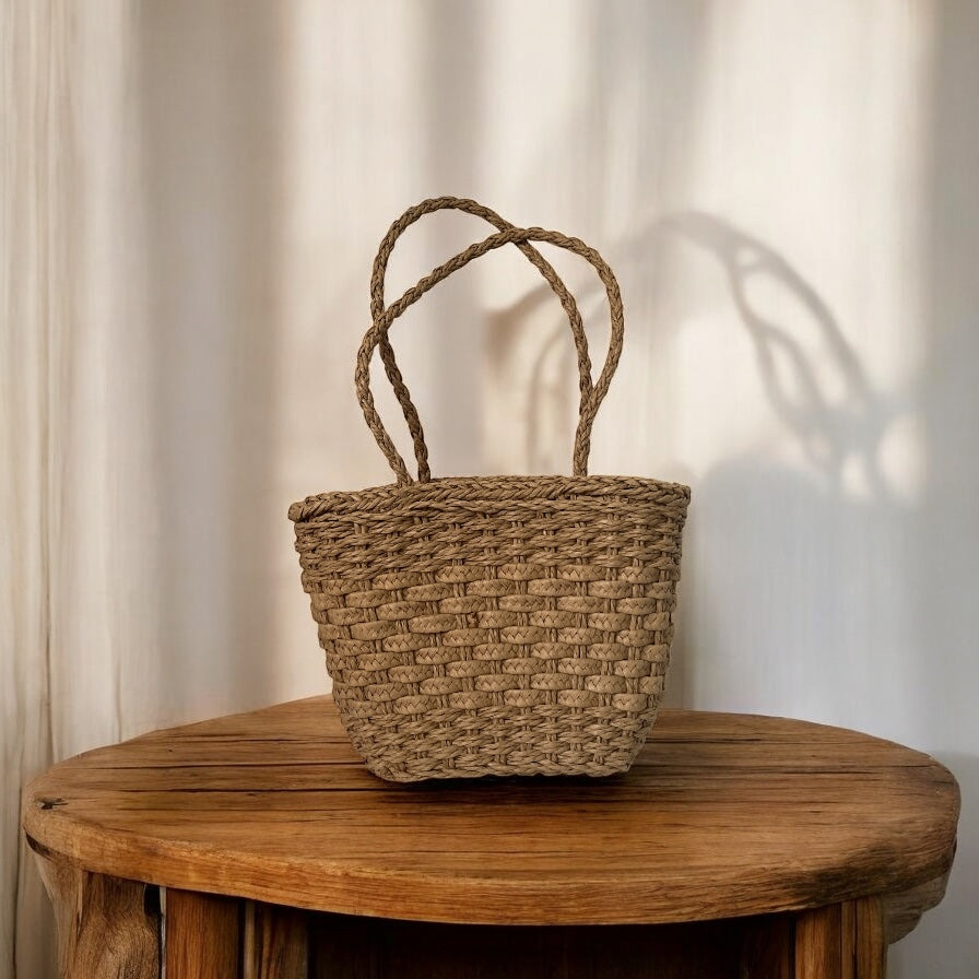 Sac à main tressé