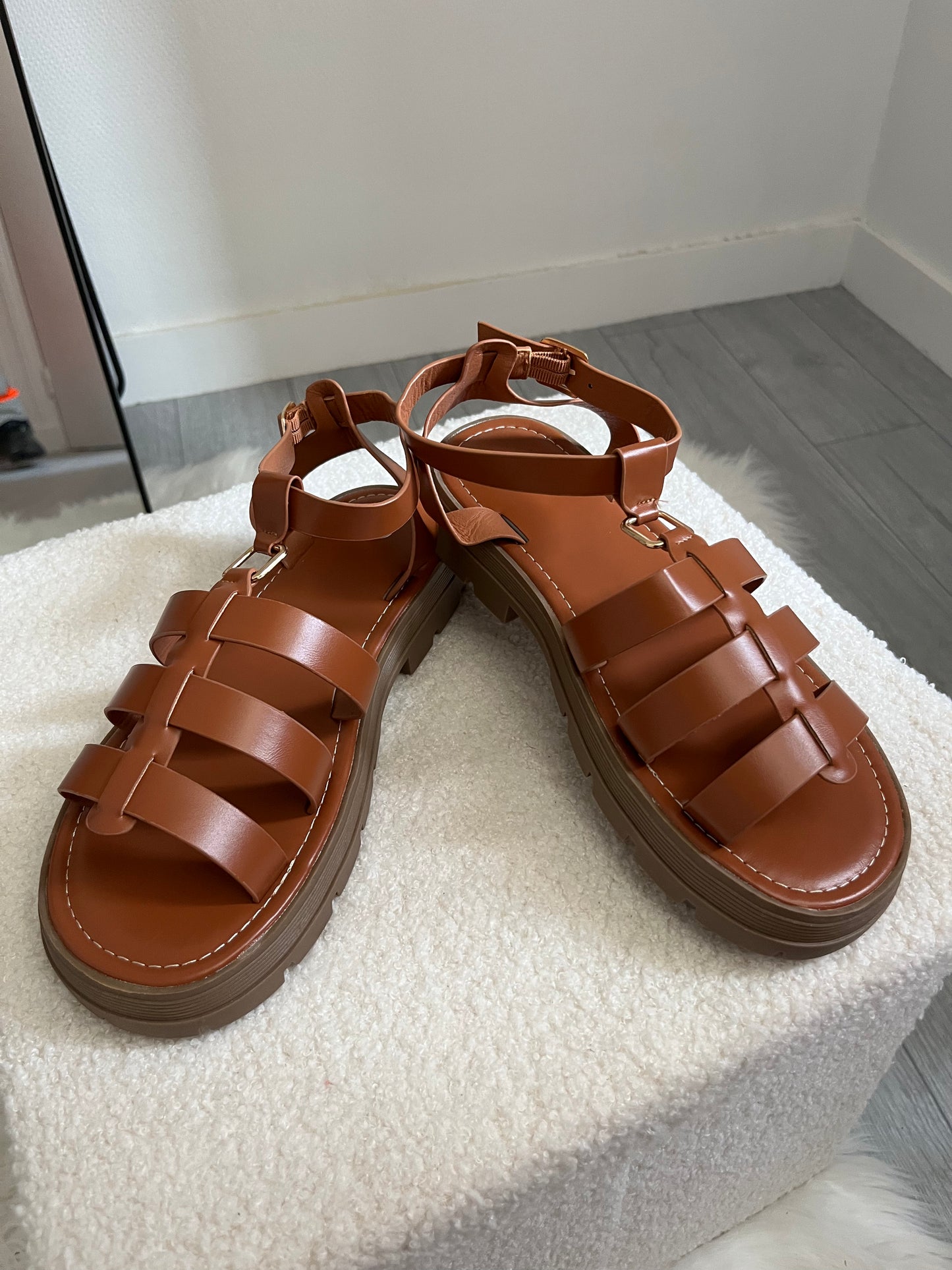 Sandales La Valette marron