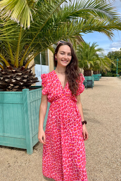 Robe Venise rose