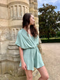Combishort Catane vert d’eau