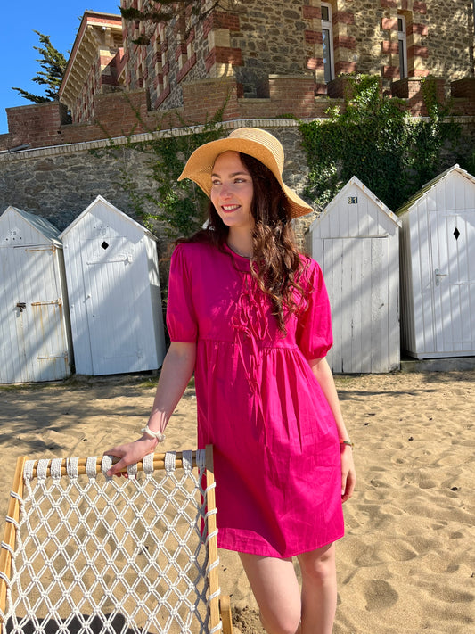 Robe barbie rose