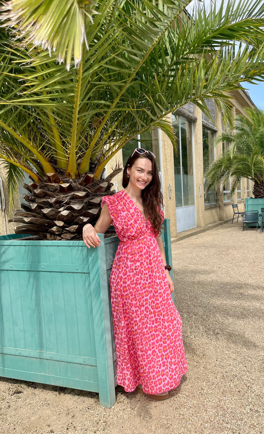 Robe Venise rose