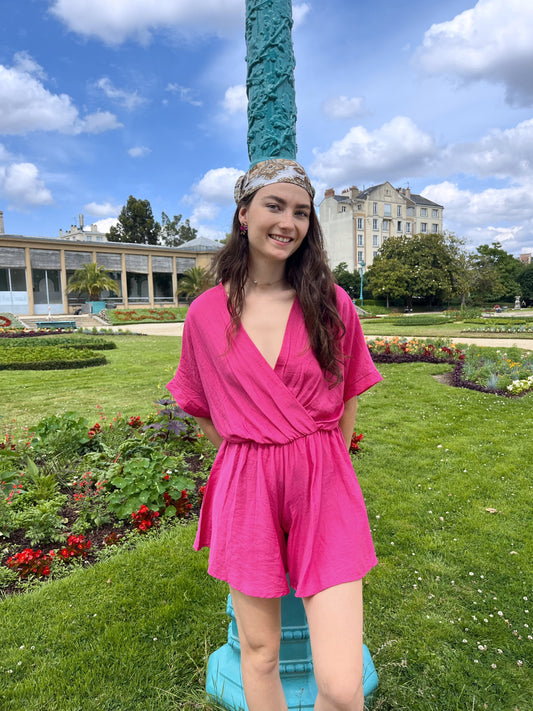 Combishort Catane fuchsia