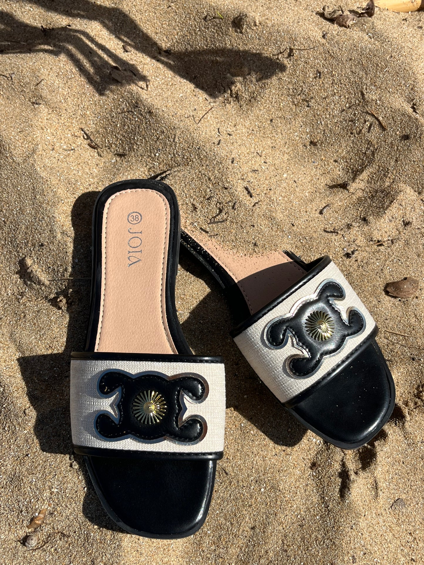 Claquettes Céline noires