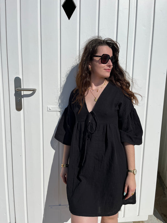 Robe Cléo noire