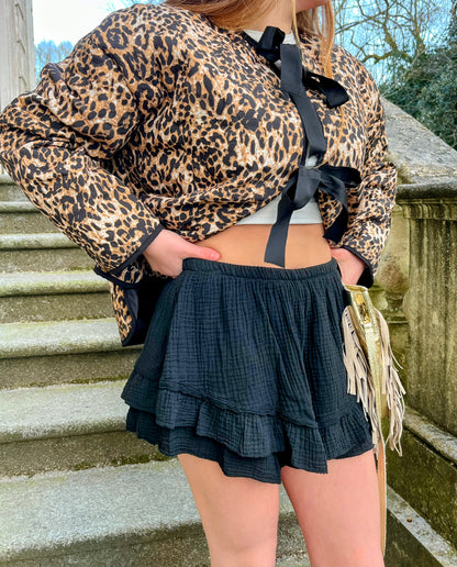Jupe short Isadora noir
