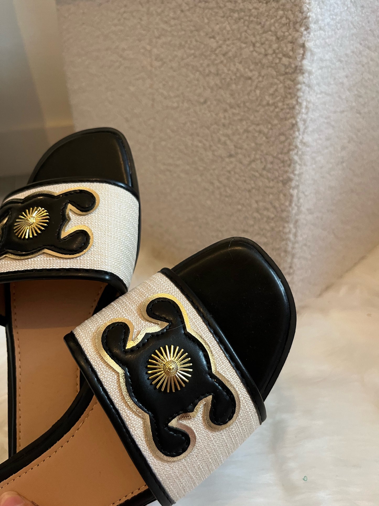Claquettes Céline noires