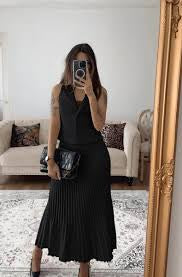 Ensemble parisienne noir